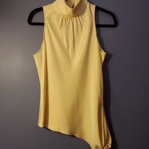 Lafayette 148 Asymmetrical Silk Top